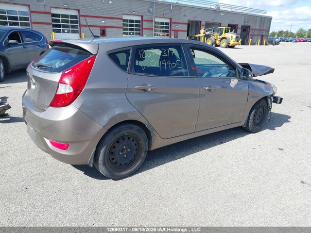 2012 Hyundai Accent Gls/gs/se მანქანა იყიდება აუქციონზე, vin: KMHCU5AE1CU049905, აუქციონის ნომერი: 12690317