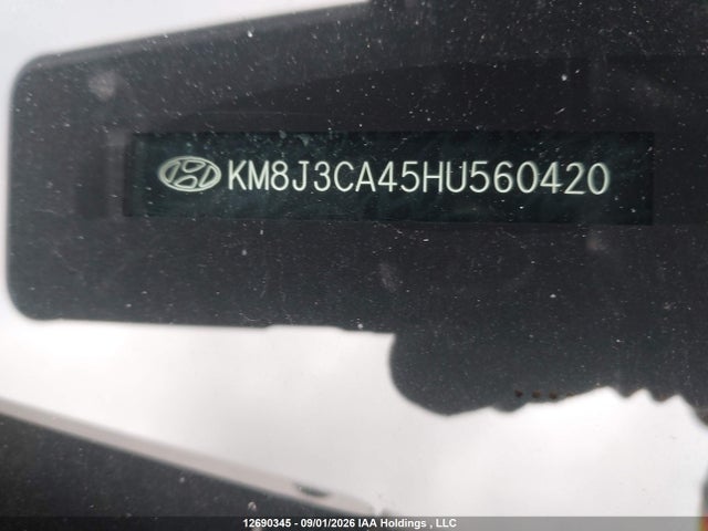 Продаж на аукціоні авто 2017 Hyundai Tucson Limited/sport And Eco/se, vin: KM8J3CA45HU560420, номер лоту: 12690345
