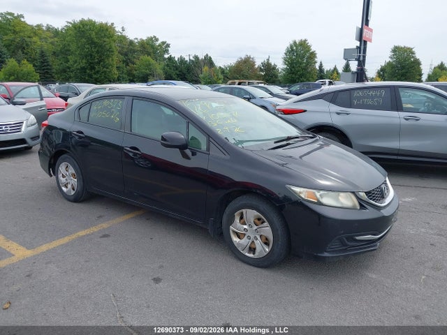 Продажа на аукционе авто 2013 Honda Civic Lx, vin: 2HGFB2F41DH105076, номер лота: 12690373