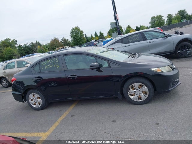Продажа на аукционе авто 2013 Honda Civic Lx, vin: 2HGFB2F41DH105076, номер лота: 12690373