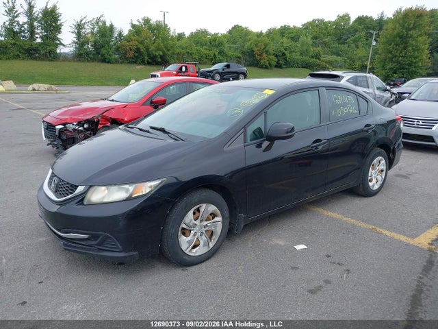 Продажа на аукционе авто 2013 Honda Civic Lx, vin: 2HGFB2F41DH105076, номер лота: 12690373