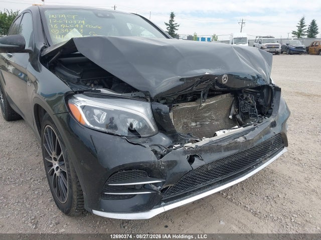 12690374 :رقم المزاد ، WDC0J6EB4JF348113 vin ، 2018 Mercedes-benz Glc Coupe 43 4matic Amg مزاد بيع