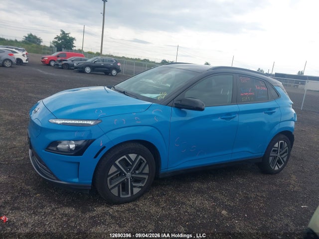 Продаж на аукціоні авто 2022 Hyundai Kona Electric Preferred With Two-tone Roof, vin: KM8K23AG1NU149402, номер лоту: 12690396