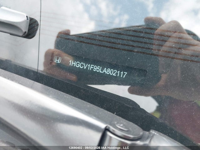 Aukcja sprzedaży 2020 Honda Accord Touring 1.5t, vin: 1HGCV1F95LA802117, numer aukcji: 12690402