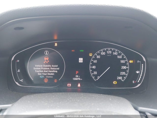 Aukcja sprzedaży 2020 Honda Accord Touring 1.5t, vin: 1HGCV1F95LA802117, numer aukcji: 12690402