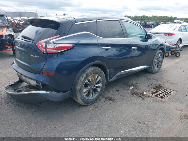 Продажа на аукционе авто 2016 Nissan Murano Platinum/sl/sv, vin: 5N1AZ2MH0GN137664, номер лота: 12690410