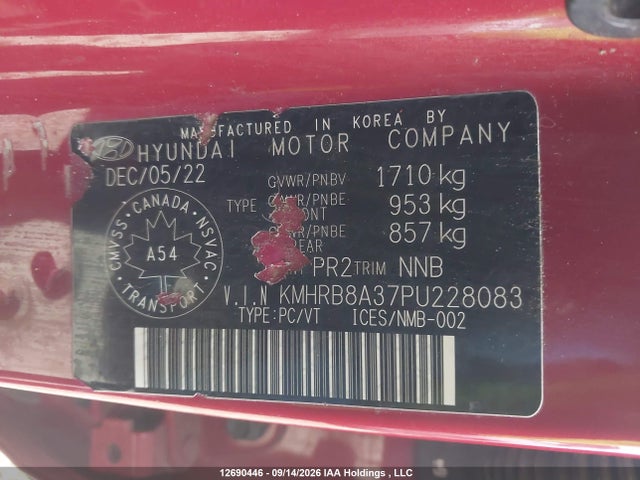 Hyundai Venue Essential 2023 KMHRB8A37PU228083 Image 19