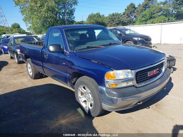 2002 Gmc Sierra 1500 Sl/sle მანქანა იყიდება აუქციონზე, vin: 1GTEC14V12Z290434, აუქციონის ნომერი: 12690449