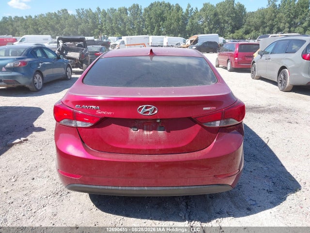 12690455 :رقم المزاد ، 5NPDH4AE6FH625848 vin ، 2015 Hyundai Elantra Gl مزاد بيع