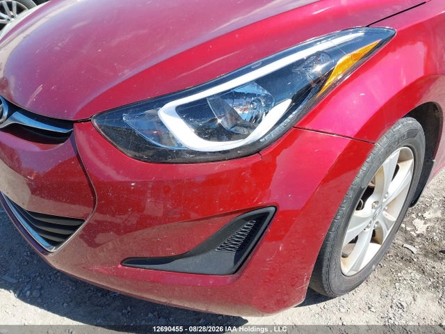 12690455 :رقم المزاد ، 5NPDH4AE6FH625848 vin ، 2015 Hyundai Elantra Gl مزاد بيع