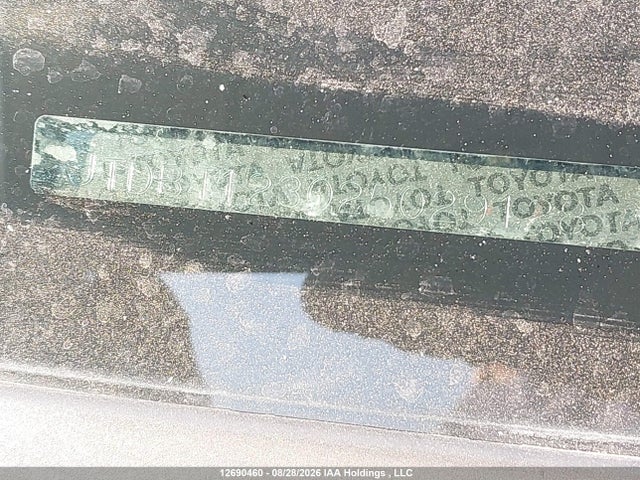 12690460 :رقم المزاد ، JTDBT123025029128 vin ، 2002 Toyota Echo مزاد بيع