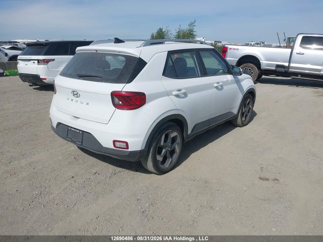 2022 Hyundai Venue Sel/limited მანქანა იყიდება აუქციონზე, vin: KMHRC8A39NU168351, აუქციონის ნომერი: 12690486