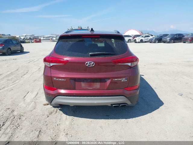 Aukcja sprzedaży 2017 Hyundai Tucson Limited/sport And Eco/se, vin: KM8J3CA22HU506393, numer aukcji: 12690506