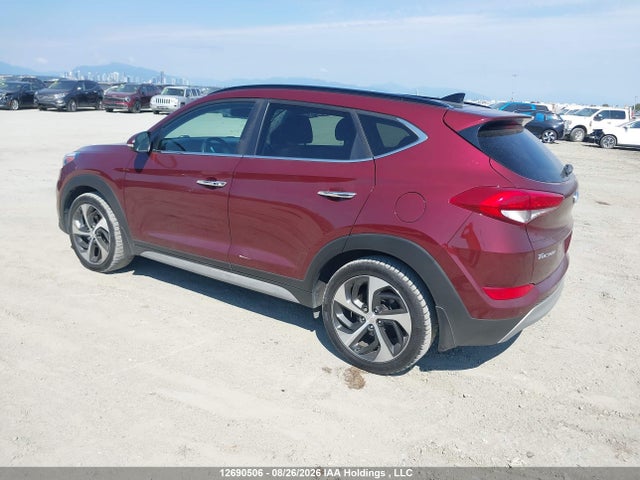 Aukcja sprzedaży 2017 Hyundai Tucson Limited/sport And Eco/se, vin: KM8J3CA22HU506393, numer aukcji: 12690506