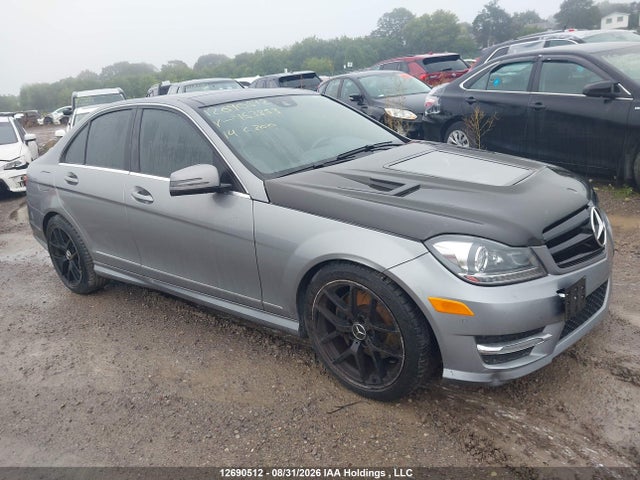 12690512 :رقم المزاد ، WDDGF8AB7EA963853 vin ، 2014 Mercedes-benz C 300 4matic مزاد بيع