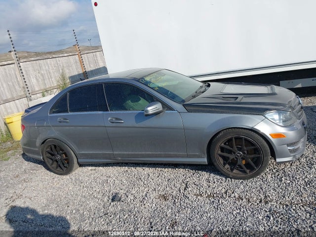12690512 :رقم المزاد ، WDDGF8AB7EA963853 vin ، 2014 Mercedes-benz C 300 4matic مزاد بيع