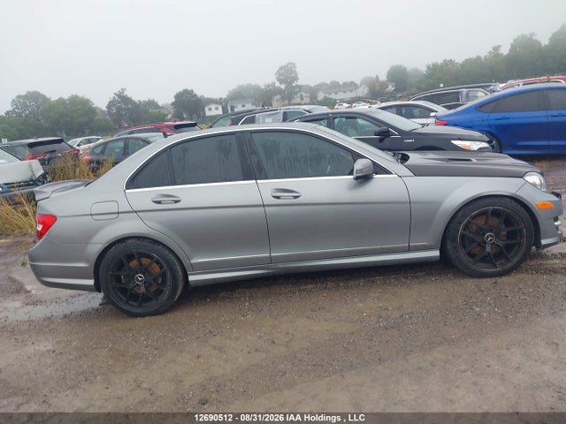 12690512 :رقم المزاد ، WDDGF8AB7EA963853 vin ، 2014 Mercedes-benz C 300 4matic مزاد بيع