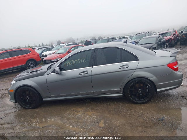 12690512 :رقم المزاد ، WDDGF8AB7EA963853 vin ، 2014 Mercedes-benz C 300 4matic مزاد بيع