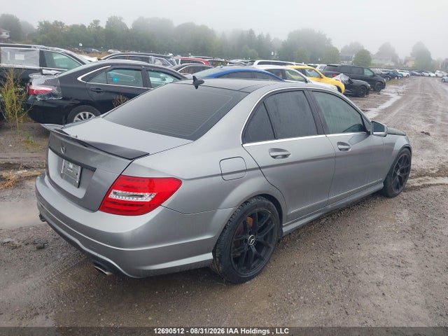 12690512 :رقم المزاد ، WDDGF8AB7EA963853 vin ، 2014 Mercedes-benz C 300 4matic مزاد بيع