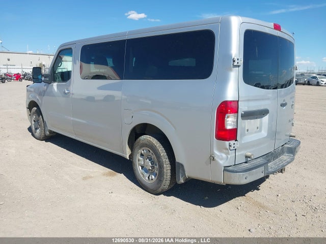 2020 Nissan Nv Passenger Nv3500 Hd Sl V8/sv V8 მანქანა იყიდება აუქციონზე, vin: 5BZAF0AA1LN850513, აუქციონის ნომერი: 12690530