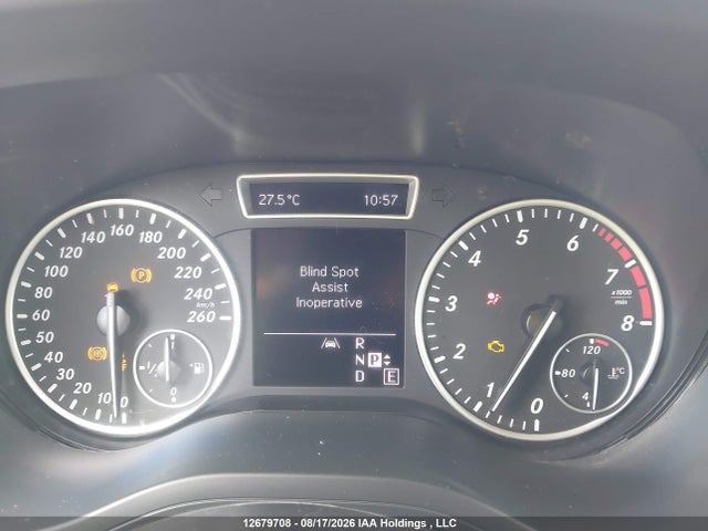 2013 Mercedes-benz B250 მანქანა იყიდება აუქციონზე, vin: WDDMH4EB6DJ162779, აუქციონის ნომერი: 12679708