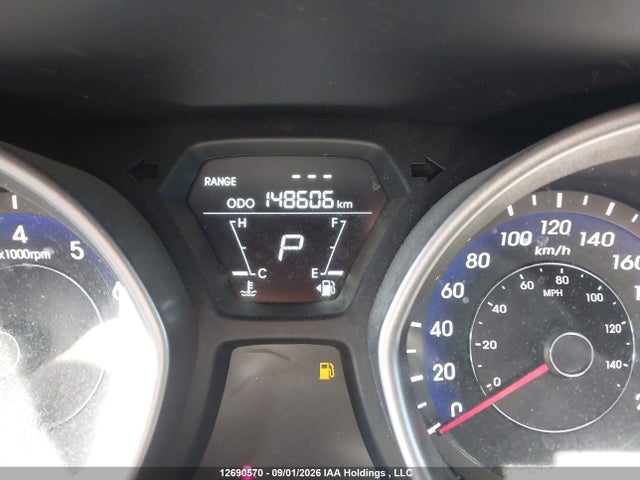2013 Hyundai Elantra Gls/limited მანქანა იყიდება აუქციონზე, vin: 5NPDH4AE0DH433015, აუქციონის ნომერი: 12690570