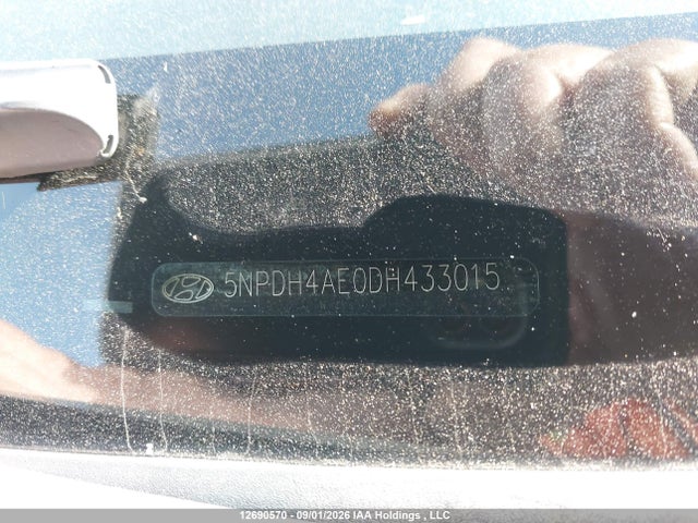 2013 Hyundai Elantra Gls/limited მანქანა იყიდება აუქციონზე, vin: 5NPDH4AE0DH433015, აუქციონის ნომერი: 12690570