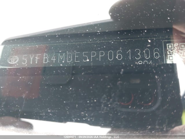 Aukcja sprzedaży 2023 Toyota Corolla Le, vin: 5YFB4MDE5PP061306, numer aukcji: 12690571
