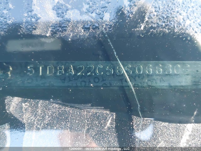 12690591 :رقم المزاد ، 5TDBA22C56S066803 vin ، 2006 Toyota Sienna Xle/xle Limited مزاد بيع