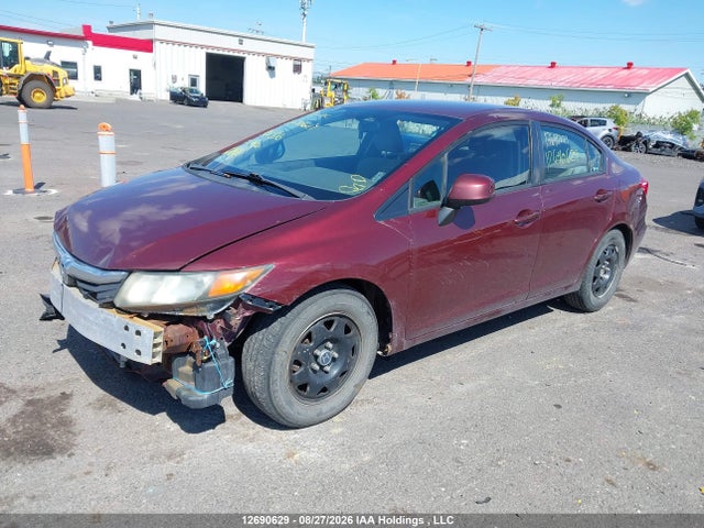 Продажа на аукционе авто 2012 Honda Civic Lx, vin: 2HGFB2F46CH001570, номер лота: 12690629