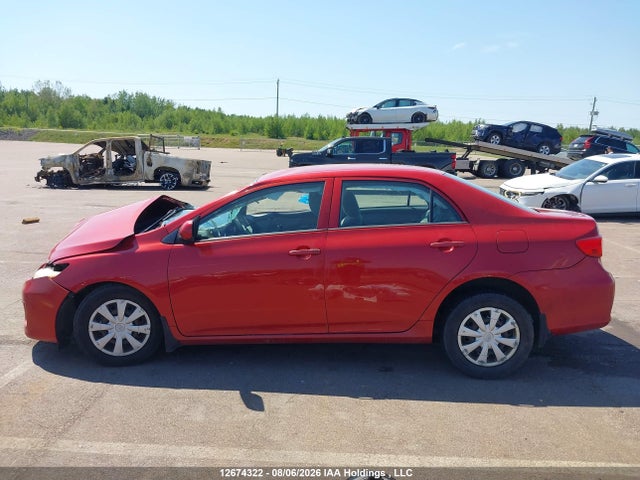 12674322 :رقم المزاد ، 2T1BU4EE3DC025575 vin ، 2013 Toyota Corolla Ce مزاد بيع