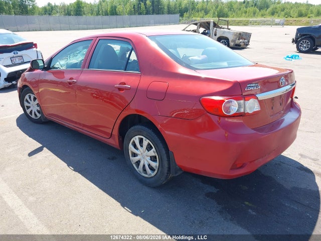 12674322 :رقم المزاد ، 2T1BU4EE3DC025575 vin ، 2013 Toyota Corolla Ce مزاد بيع