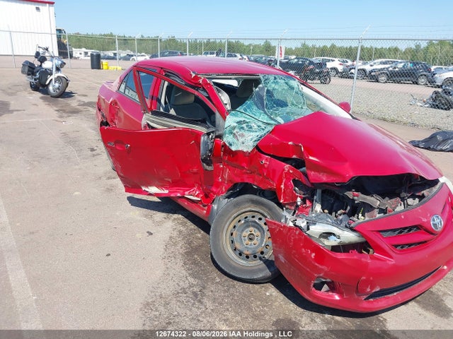 12674322 :رقم المزاد ، 2T1BU4EE3DC025575 vin ، 2013 Toyota Corolla Ce مزاد بيع