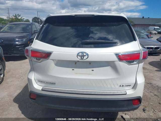 12690646 :رقم المزاد ، 5TDBKRFH1GS294262 vin ، 2016 Toyota Highlander Le مزاد بيع