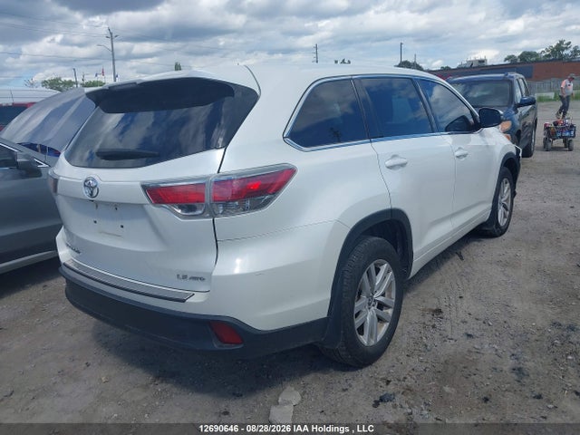 12690646 :رقم المزاد ، 5TDBKRFH1GS294262 vin ، 2016 Toyota Highlander Le مزاد بيع