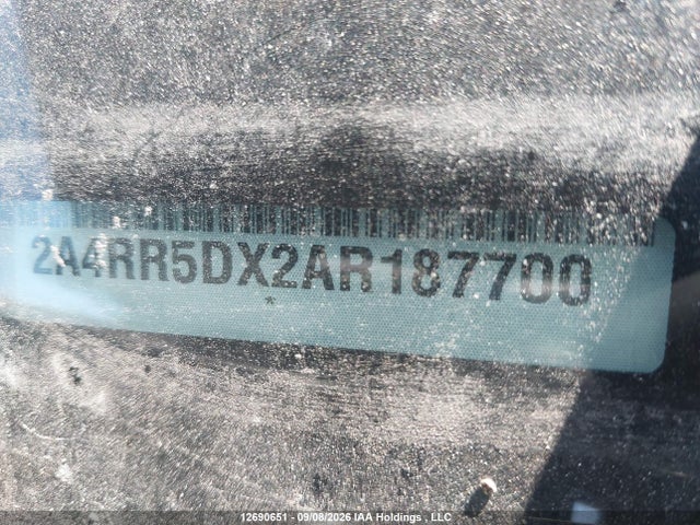 12690651 :رقم المزاد ، 2A4RR5DX2AR187700 vin ، 2010 Chrysler Town & Country Touring مزاد بيع
