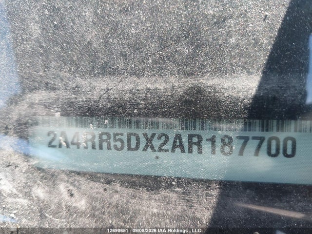 12690651 :رقم المزاد ، 2A4RR5DX2AR187700 vin ، 2010 Chrysler Town & Country Touring مزاد بيع