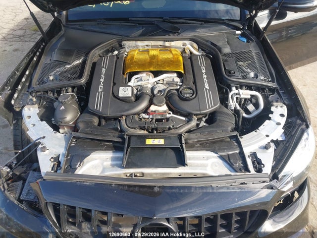 12690663 :رقم المزاد ، 55SWF8HB9HU179440 vin ، 2017 Mercedes-benz C 63 Amg-s مزاد بيع