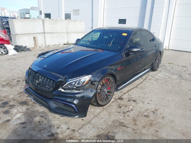 12690663 :رقم المزاد ، 55SWF8HB9HU179440 vin ، 2017 Mercedes-benz C 63 Amg-s مزاد بيع