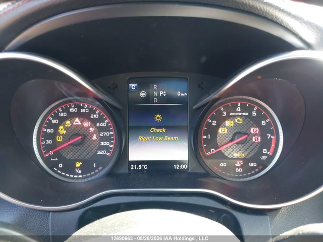 12690663 :رقم المزاد ، 55SWF8HB9HU179440 vin ، 2017 Mercedes-benz C 63 Amg-s مزاد بيع