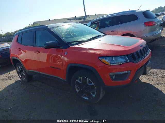 Продажа на аукционе авто 2017 Jeep Compass Trailhawk, vin: 3C4NJDDB9HT641541, номер лота: 12690665