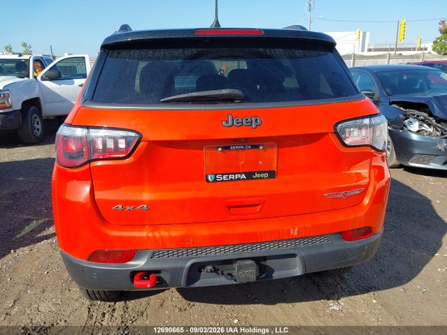 Aukcja sprzedaży 2017 Jeep Compass Trailhawk, vin: 3C4NJDDB9HT641541, numer aukcji: 12690665