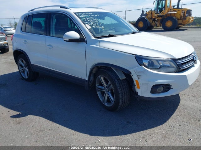 Продажа на аукционе авто 2017 Volkswagen Tiguan Highline, vin: WVGLV7AX2HW507814, номер лота: 12690672