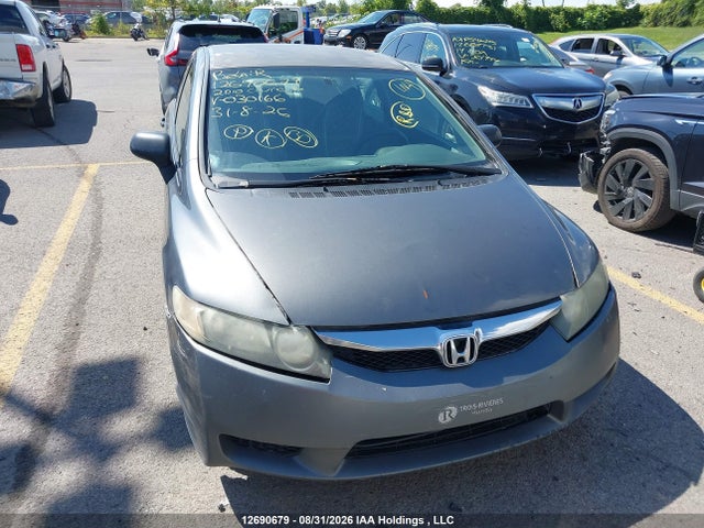 12690679 :رقم المزاد ، 2HGFA1F20AH030166 vin ، 2010 Honda Civic Dx/dx-a مزاد بيع