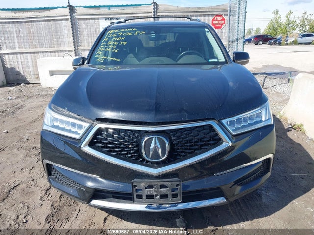 2019 Acura Mdx Technology მანქანა იყიდება აუქციონზე, vin: 5J8YD4H4XKL801639, აუქციონის ნომერი: 12690687