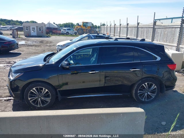 2019 Acura Mdx Technology მანქანა იყიდება აუქციონზე, vin: 5J8YD4H4XKL801639, აუქციონის ნომერი: 12690687