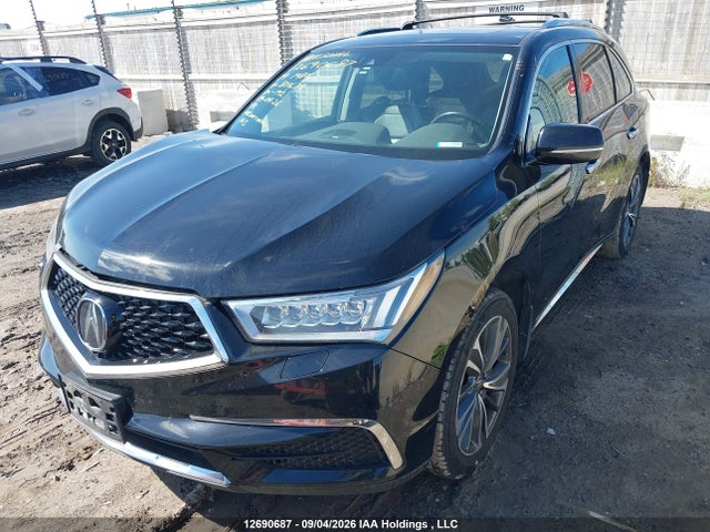 2019 Acura Mdx Technology მანქანა იყიდება აუქციონზე, vin: 5J8YD4H4XKL801639, აუქციონის ნომერი: 12690687