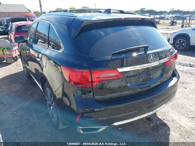 2019 Acura Mdx Technology მანქანა იყიდება აუქციონზე, vin: 5J8YD4H4XKL801639, აუქციონის ნომერი: 12690687