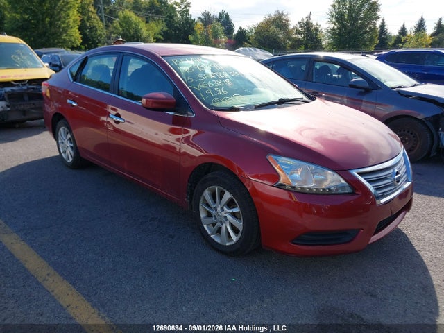 Aukcja sprzedaży 2015 Nissan Sentra S/sv/sr/sl, vin: 3N1AB7AP8FL663818, numer aukcji: 12690694