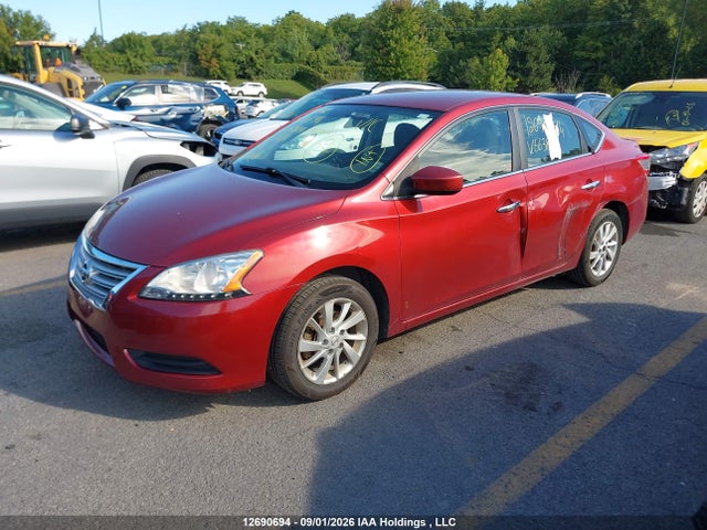 Продаж на аукціоні авто 2015 Nissan Sentra S/sv/sr/sl, vin: 3N1AB7AP8FL663818, номер лоту: 12690694